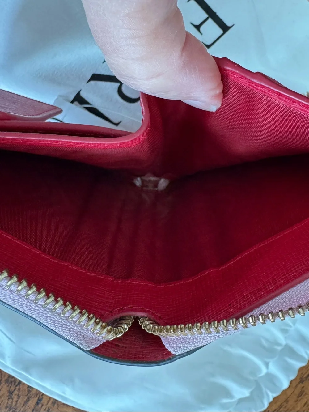 NWT Furla x Hello Kitty Limited Edition Floral Zip Wallet - Picture 8 of 8